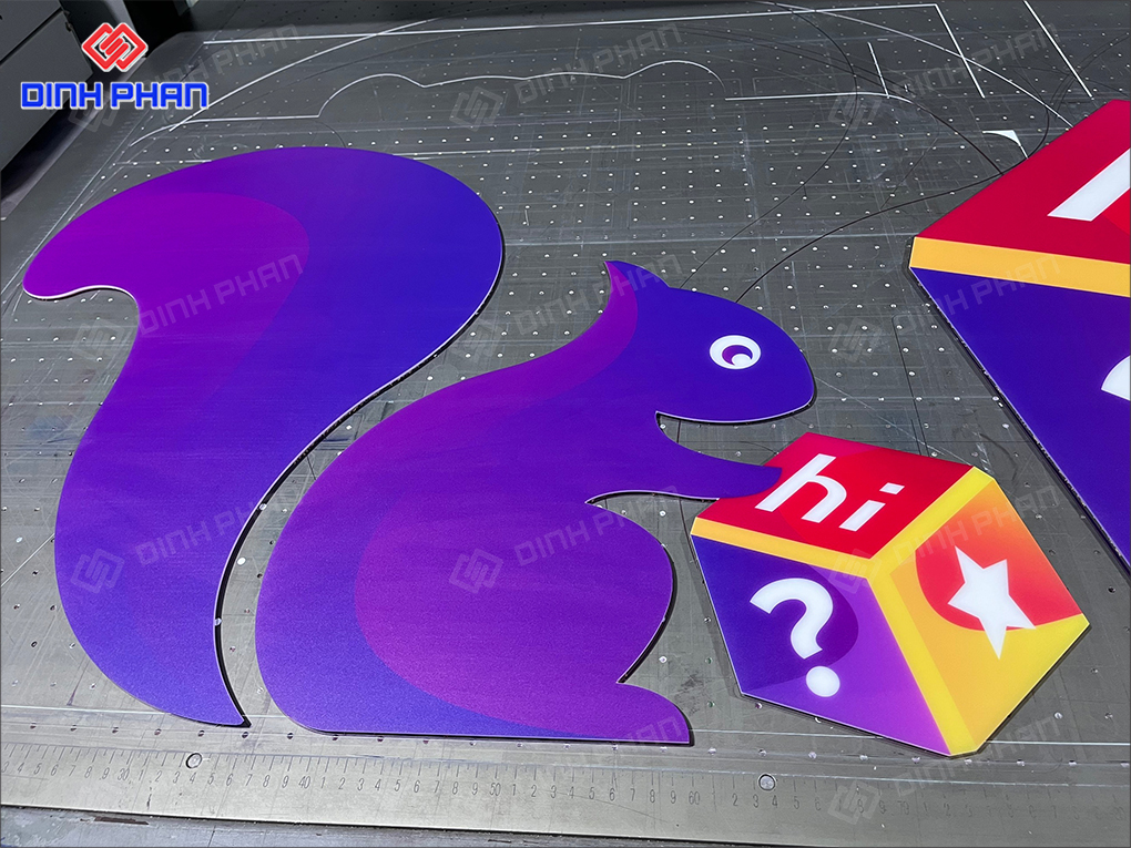 In UV mica Gia Lai màu đẹp, giá tốt, mọi kiểu dáng Đồ decor in UV