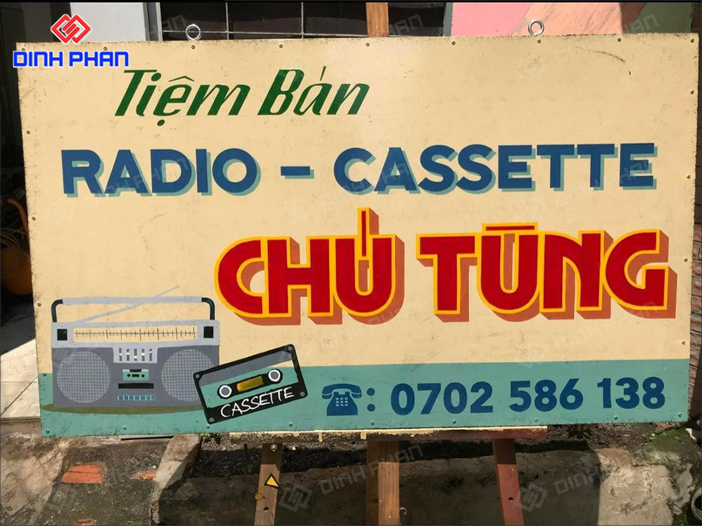 Dịch vụ gia công bảng hiệu BMT giá rẻ, uy tín Gia công bảng hiệu BMT