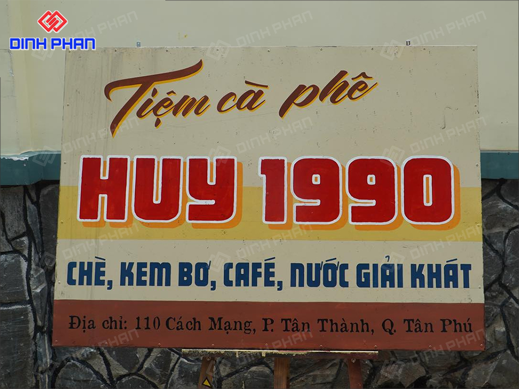 Dịch vụ gia công bảng hiệu BMT giá rẻ, uy tín Gia công bảng hiệu BMT