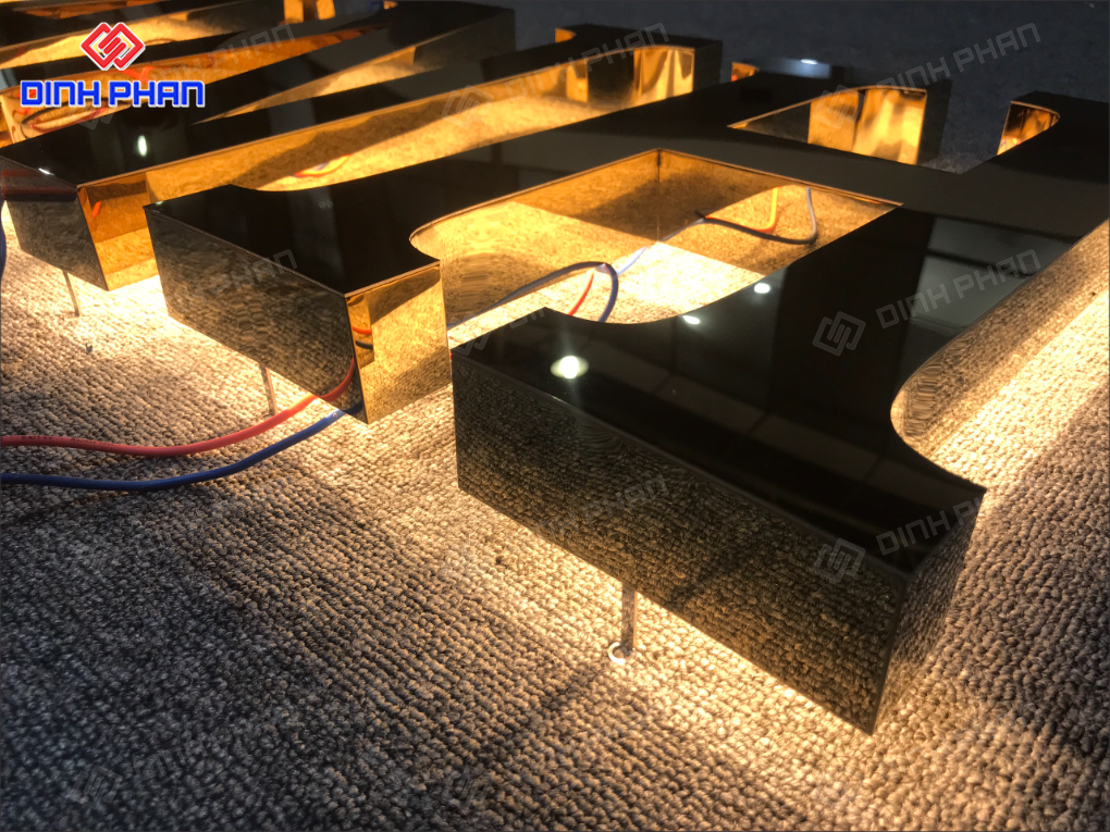 Xưởng sản xuất gia công chữ inox Nha Trang đẹp, giá rẻ Gia công chữ inox Nha Trang