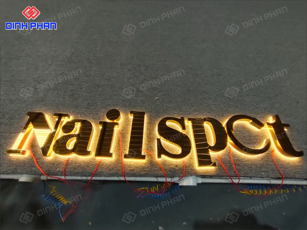 Xưởng sản xuất gia công chữ inox Nha Trang đẹp, giá rẻ Gia công chữ inox Nha Trang