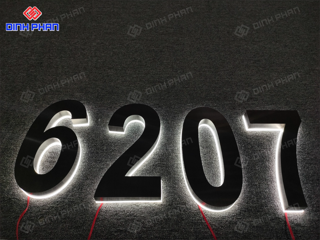 Xưởng sản xuất gia công chữ inox Nha Trang đẹp, giá rẻ Gia công chữ inox Nha Trang