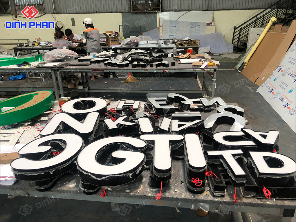 Gia công chữ nhôm Phú Yên chất lượng cao, giá tốt Chữ nhôm gia công