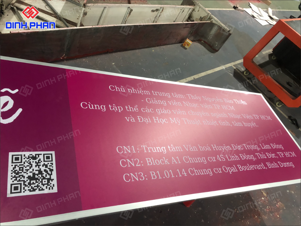 In UV mica Nha Trang