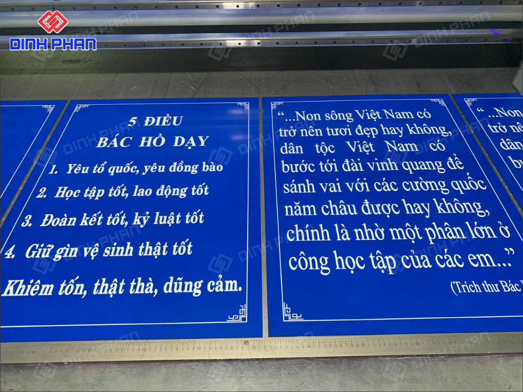 Địa chỉ in UV phẳng Bình Định giá rẻ, lấy ngay in UV phẳng Bình Định