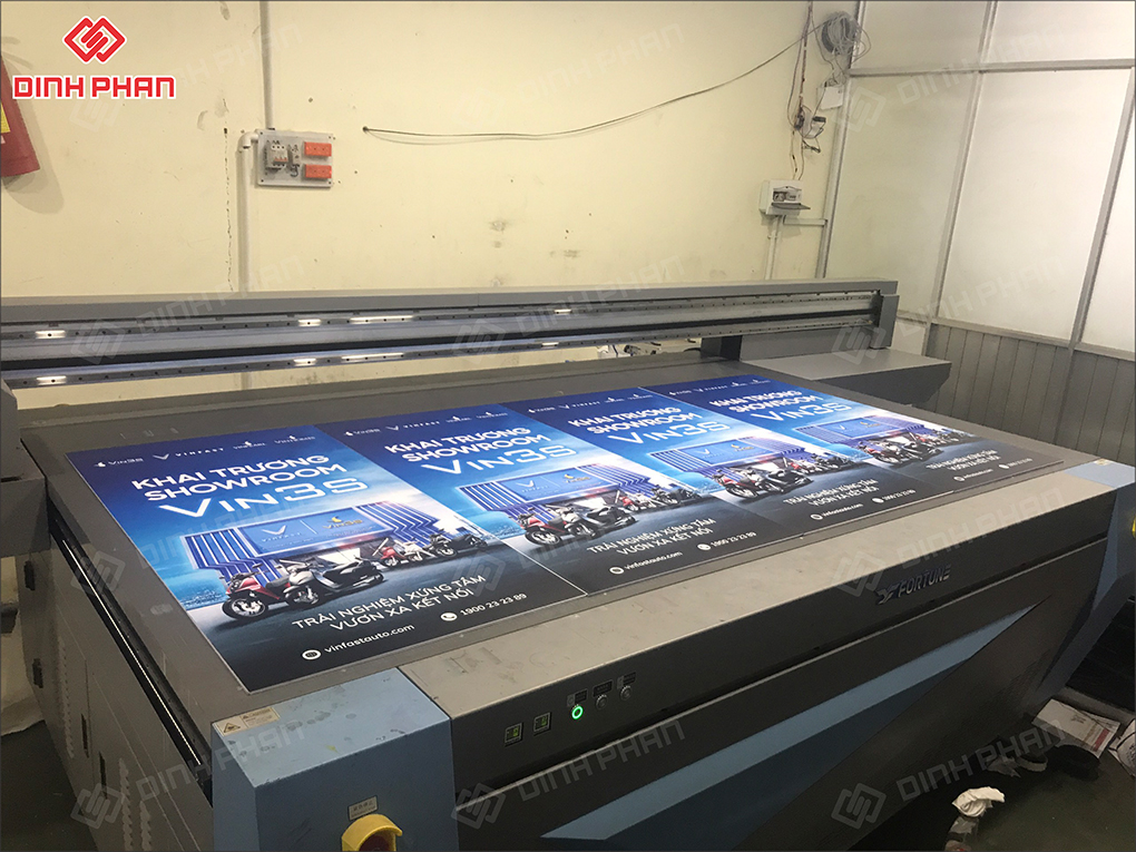 In UV phẳng Gia Lai hiện đại, sắc nét cho ấn phẩm, quảng cáo In UV bảng hiệu quảng cáo mica