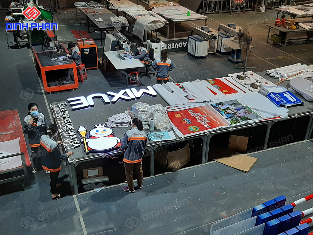 In UV phẳng Lâm Đồng hiện đại, đa dạng với nhiều vật liệu Gia công quảng cáo Lâm Đồng