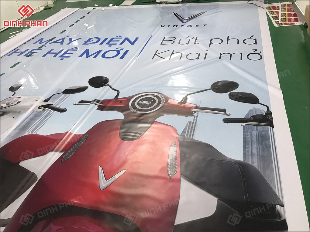 Bạt quảng cáo Vinfast