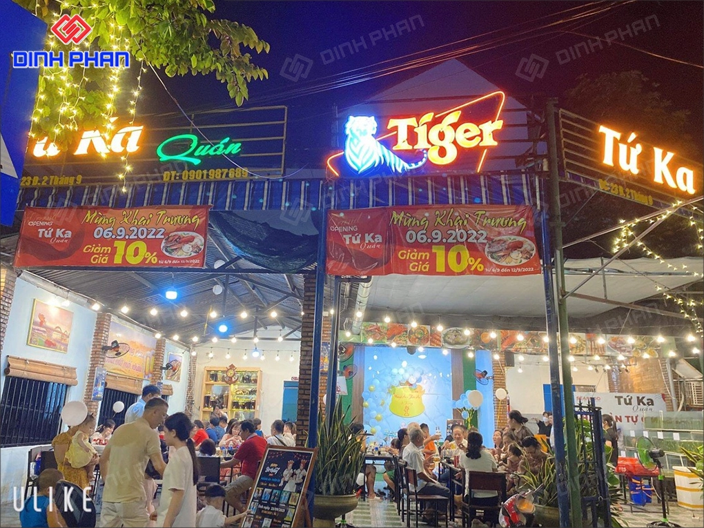 Làm bảng hiệu Khánh Hòa giá rẻ, chất lượng