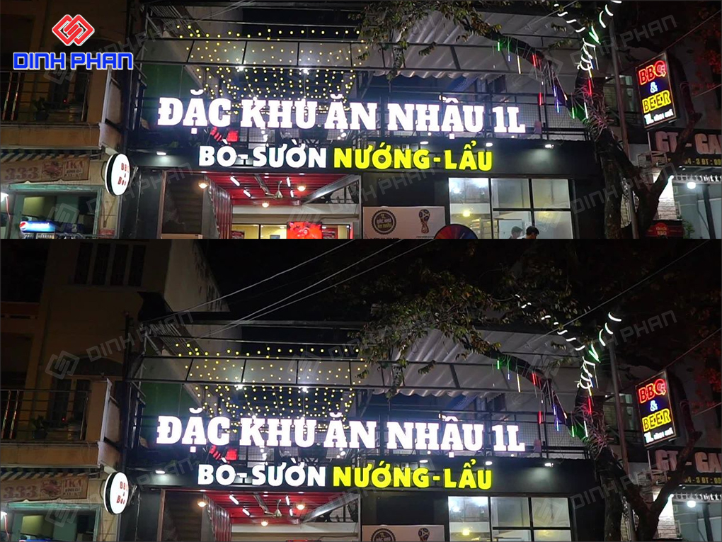 Làm bảng hiệu Khánh Hòa giá rẻ, chất lượng Làm bảng hiệu Khánh Hòa