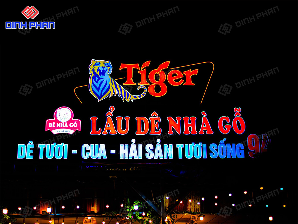 Làm bảng hiệu Phú Yên trọn gói, giá rẻ, thi công nhanh Làm bảng hiệu Phú Yên