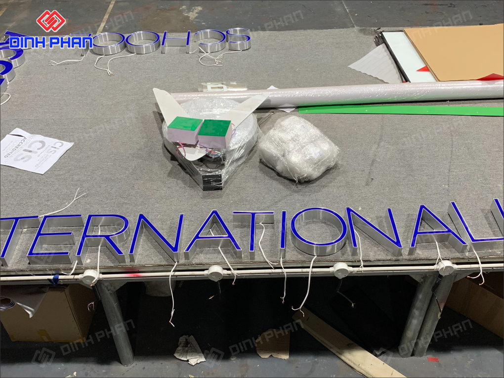 Làm chữ nhôm Gia Lai giá rẻ chất lượng Làm chữ nhôm Gia Lai