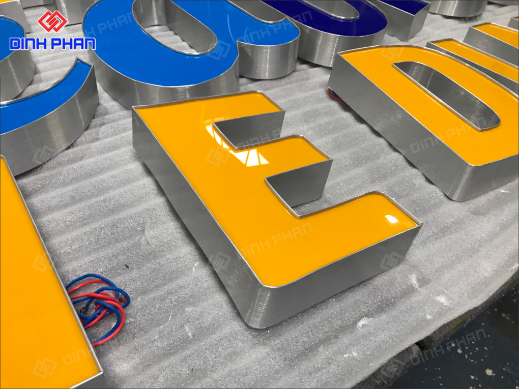 Làm chữ nhôm Gia Lai giá rẻ chất lượng Làm chữ nhôm Gia Lai