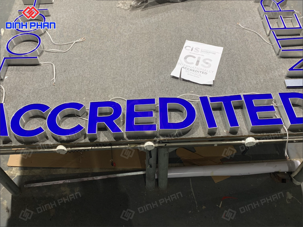 Làm chữ nhôm Nha Trang