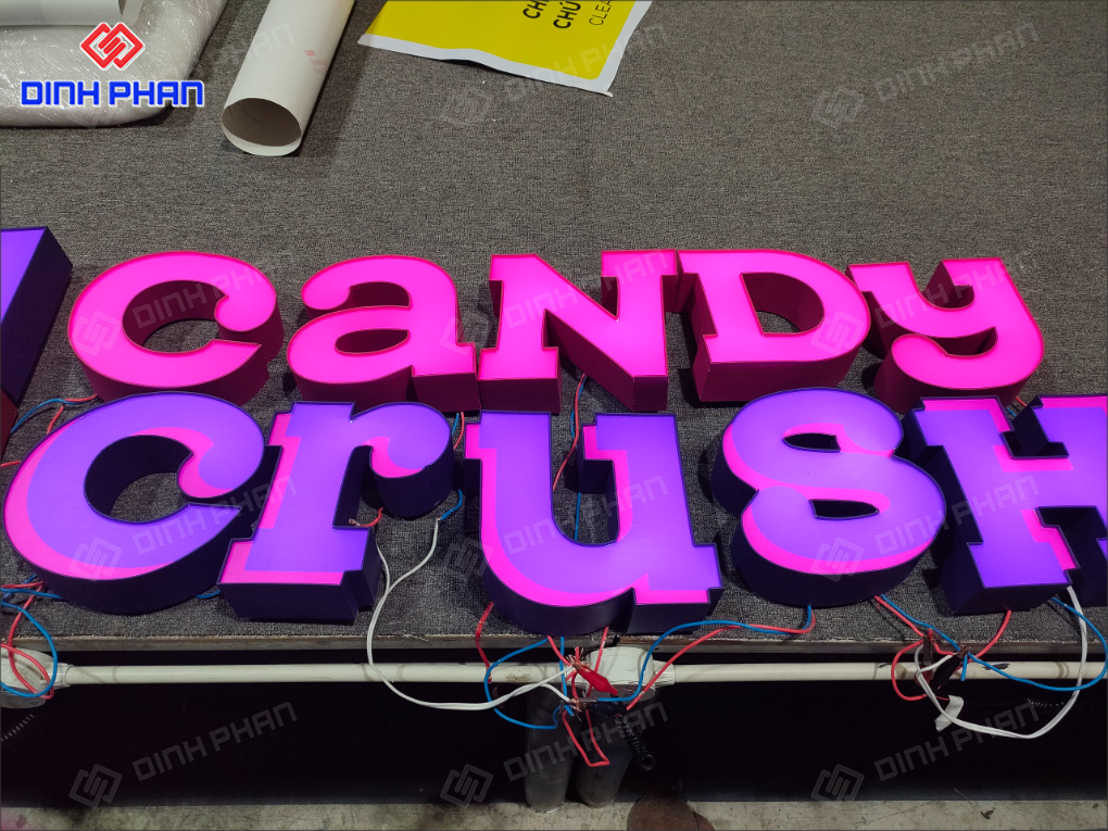 Làm chữ nhôm Nha Trang