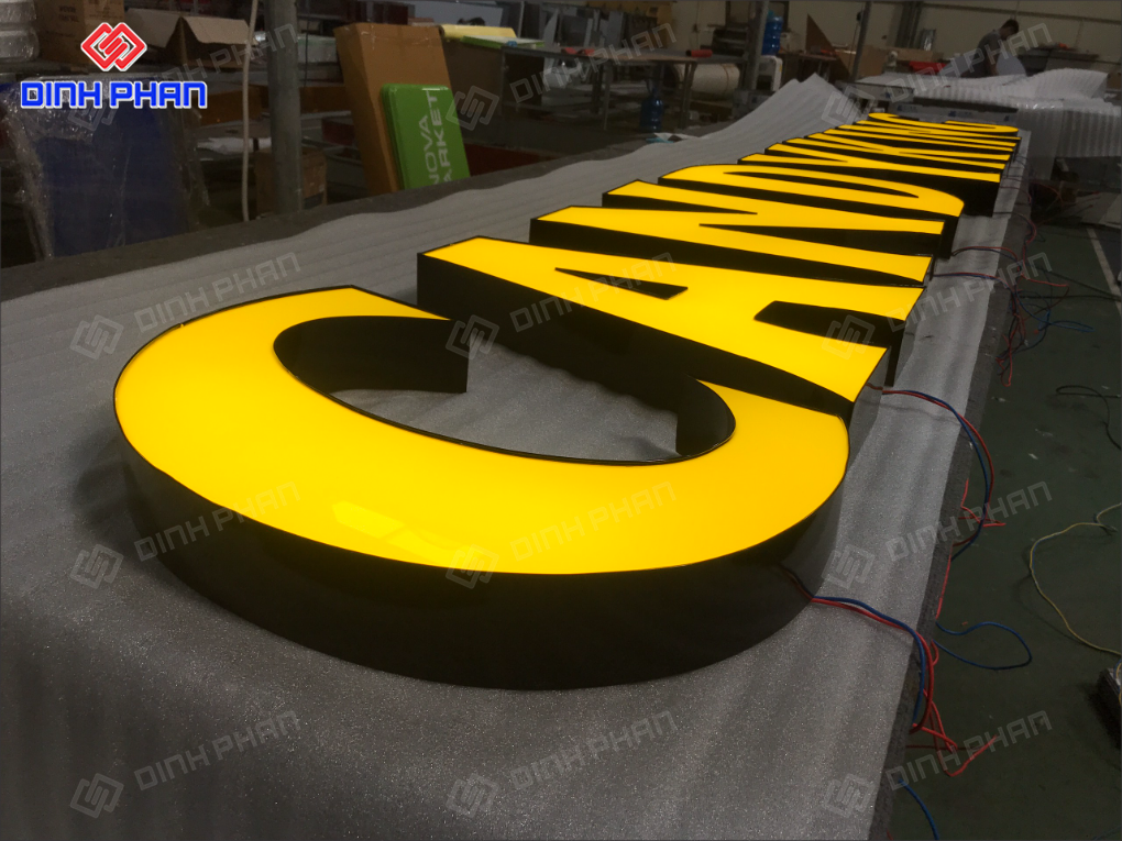 Làm chữ nhôm Nha Trang