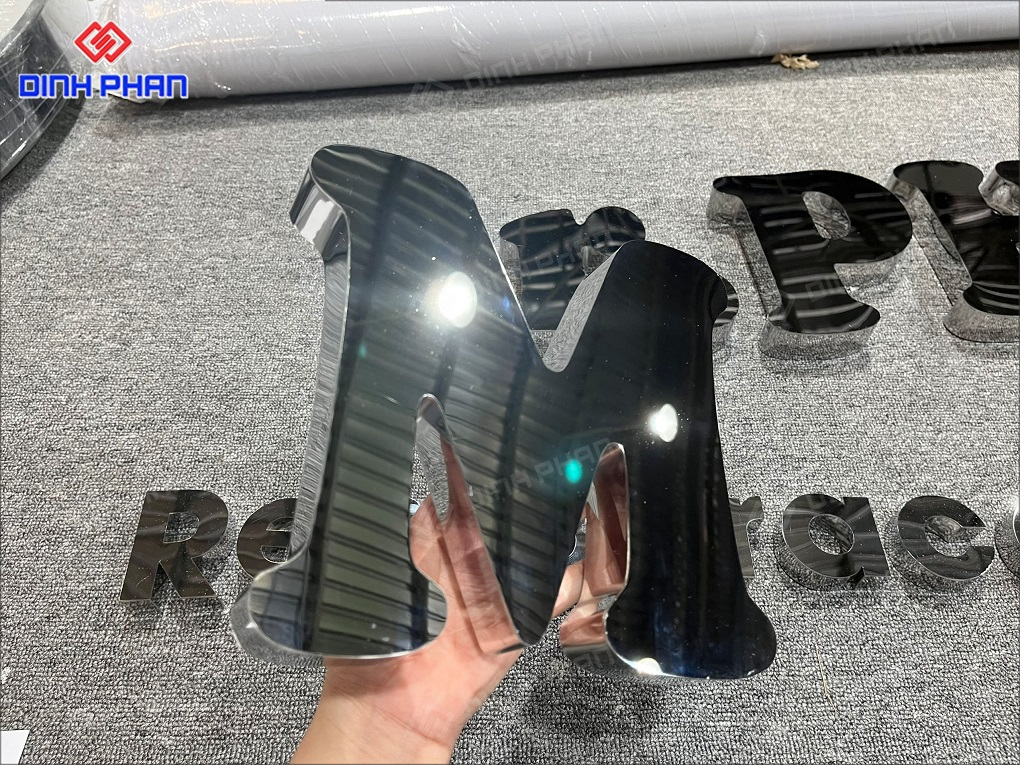 Thi công chữ inox đèn LED tại Daklak chuyên nghiệp, giá rẻ