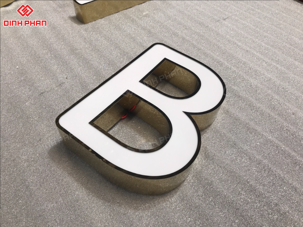 Thi công chữ inox đèn LED tại Daklak chuyên nghiệp, giá rẻ Thi công chữ inox đèn LED tại Daklak