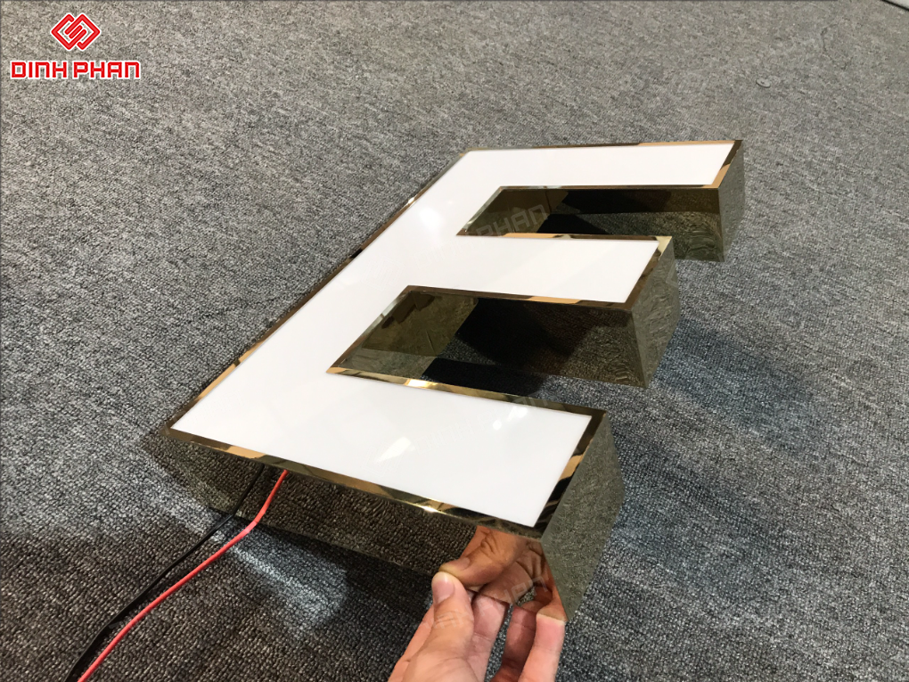 Thi công chữ inox đèn LED tại Daklak chuyên nghiệp, giá rẻ Thi công chữ inox đèn LED tại Daklak