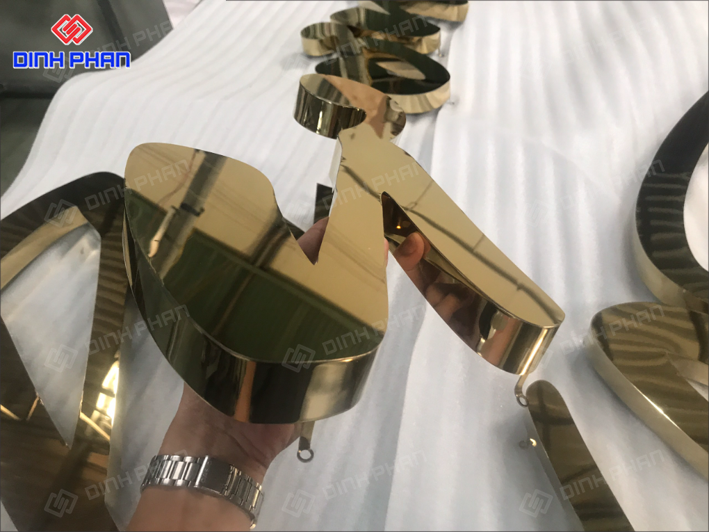 Gia công chữ inox Khánh Hòa sang trọng, bền đẹp Gia công chữ inox Khánh Hòa