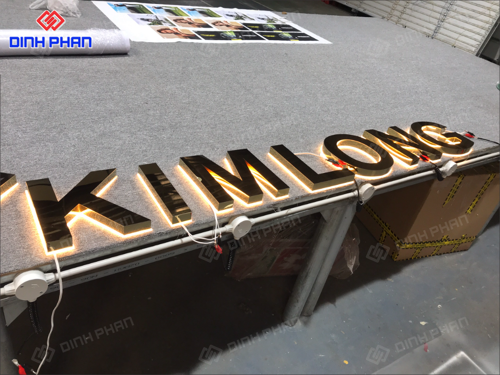 Gia công chữ inox Khánh Hòa sang trọng, bền đẹp Gia công chữ inox Khánh Hòa