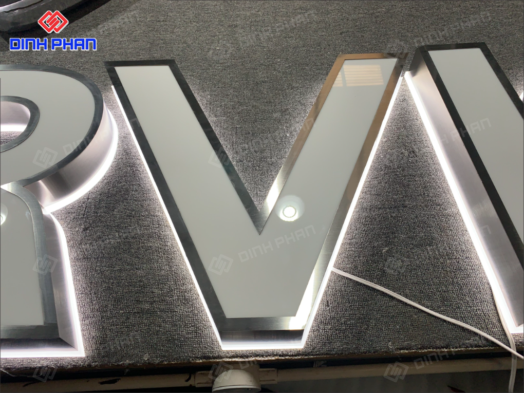 Gia công chữ inox Khánh Hòa sang trọng, bền đẹp Gia công chữ inox Khánh Hòa