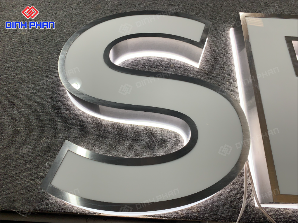 Gia công chữ inox Khánh Hòa sang trọng, bền đẹp Gia công chữ inox Khánh Hòa