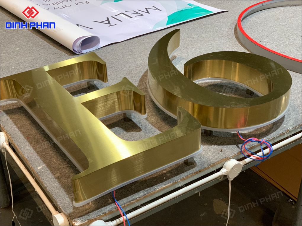 Gia công chữ inox Khánh Hòa sang trọng, bền đẹp Gia công chữ inox Khánh Hòa