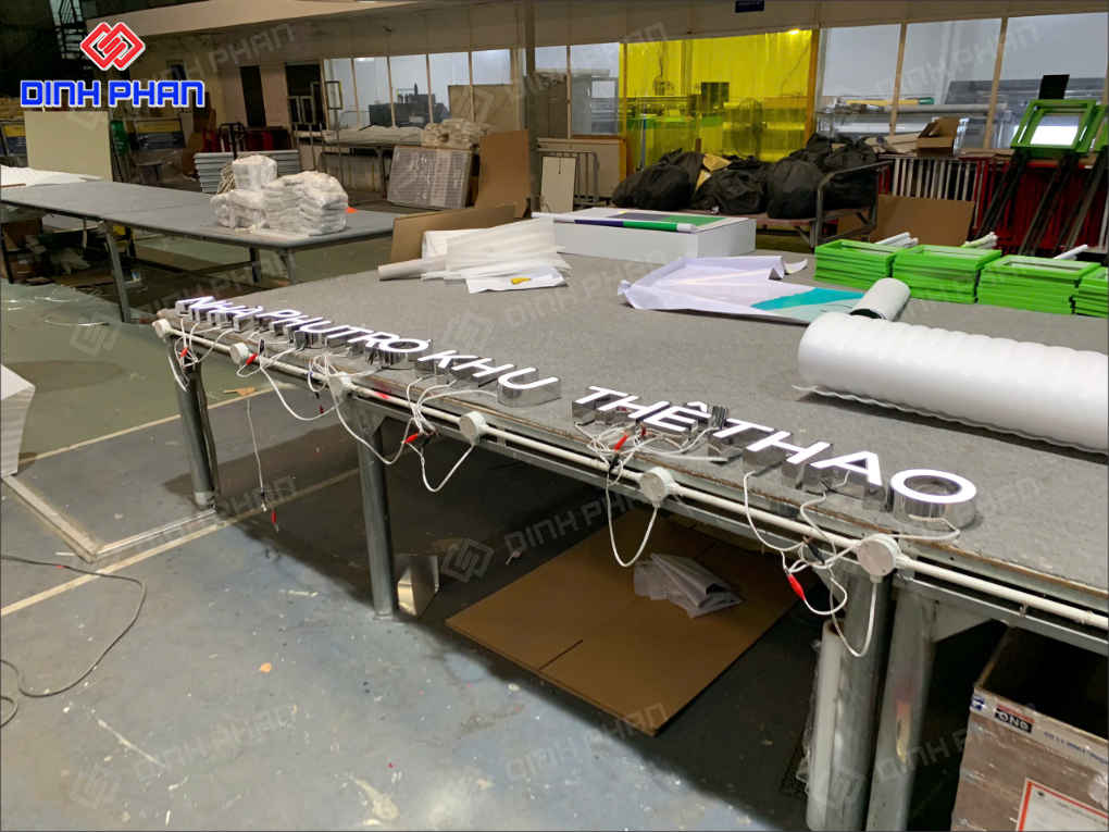 Gia công chữ inox Khánh Hòa sang trọng, bền đẹp Gia công chữ inox Khánh Hòa