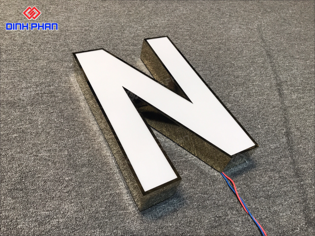 Gia công chữ inox Khánh Hòa sang trọng, bền đẹp Gia công chữ inox Khánh Hòa