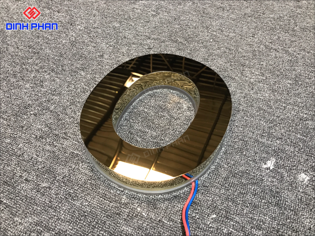 Địa chỉ gia công chữ inox sáng chân đèn LED ở BMT giá rẻ Gia công chữ inox sáng chân đèn led ở BMT