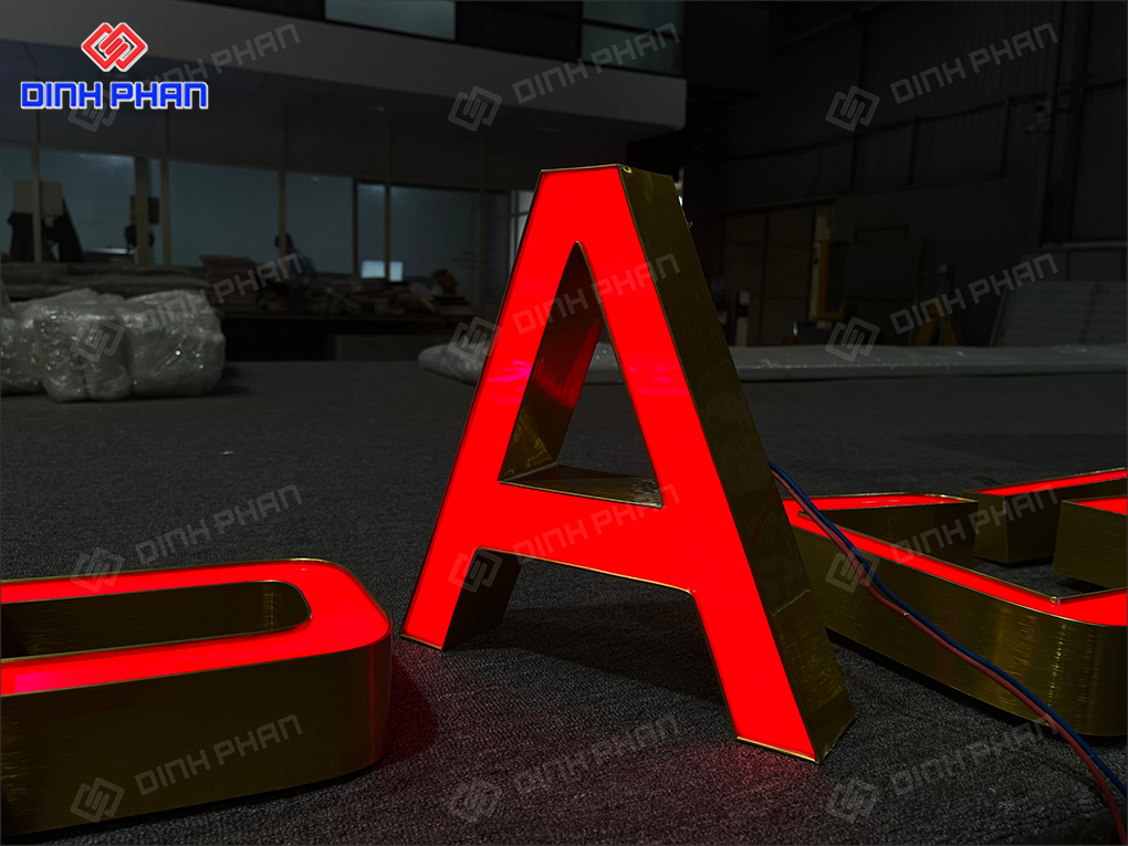 Gia công chữ nhôm Đắk Nông bền đẹp, sắc nét Chữ nhôm mica sáng mặt