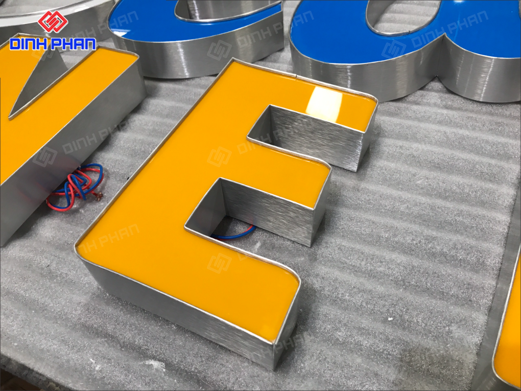 Gia công chữ nhôm Gia Lai