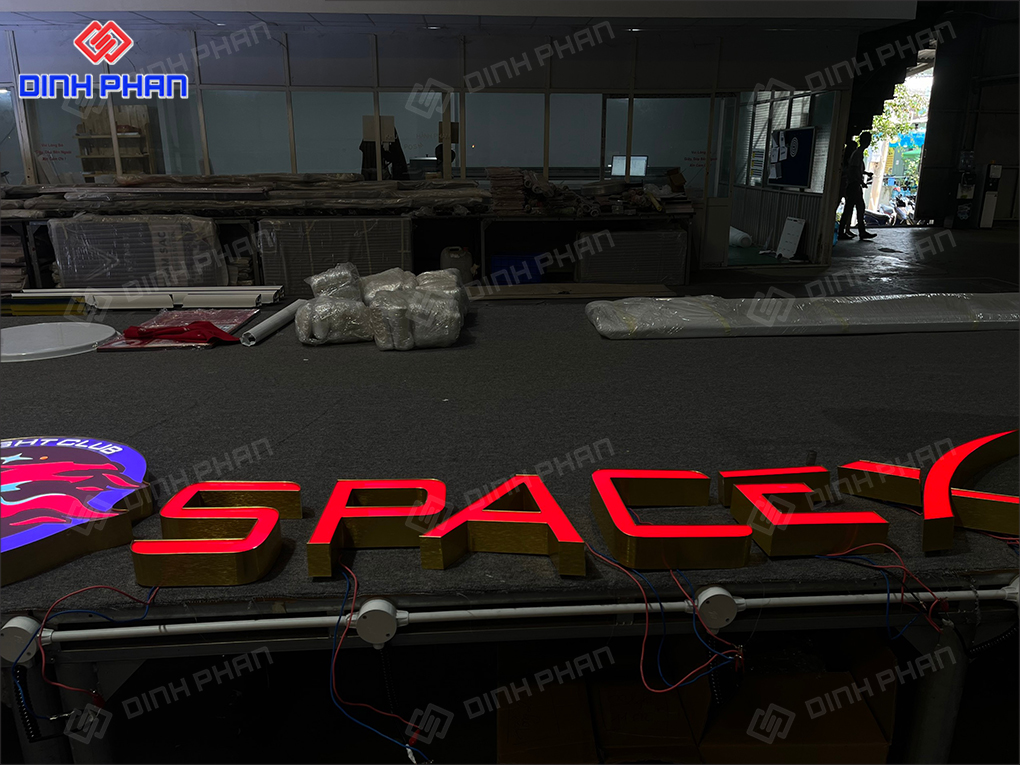 Gia công chữ nhôm Khánh Hòa bền đẹp, giá tốt Bảng hiệu công ty