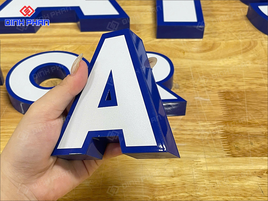 Chữ inox gia công 