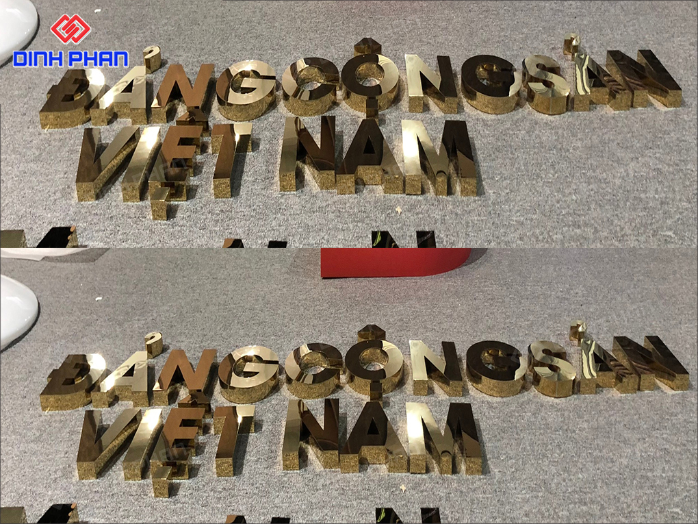 Gia công chữ inox Phú Yên