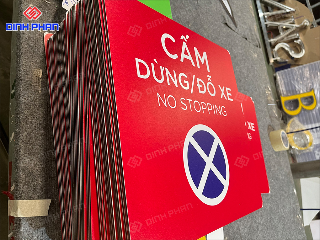 In UV alu Đắk Nông sắt nét, chất lượng cao Biển cấm