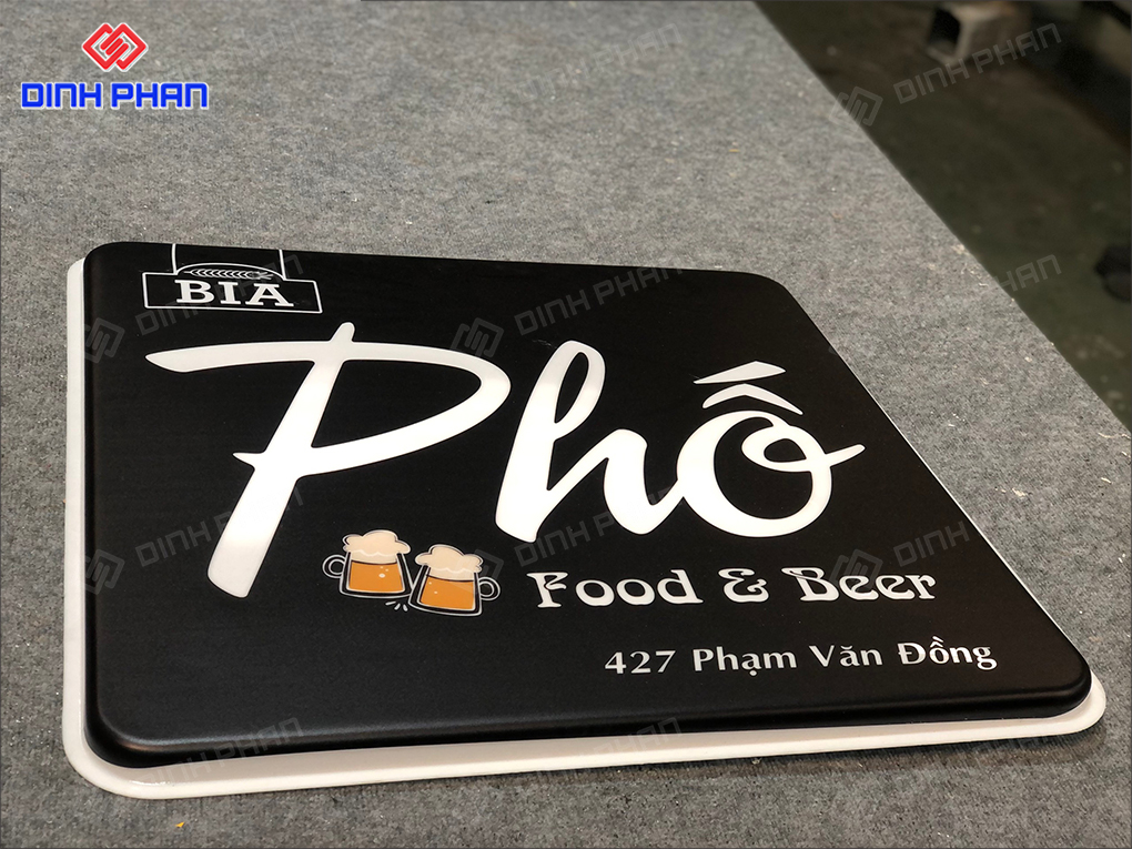 In UV phẳng Đắk Nông đa dạng, hiện đại với chất lượng cao Mặt hộp đèn