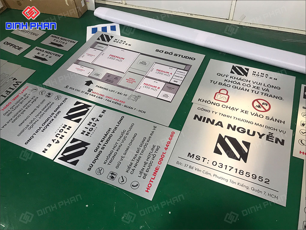 In UV alu Lâm Đồng bền đẹp, sắt nét In UV phẳng alu