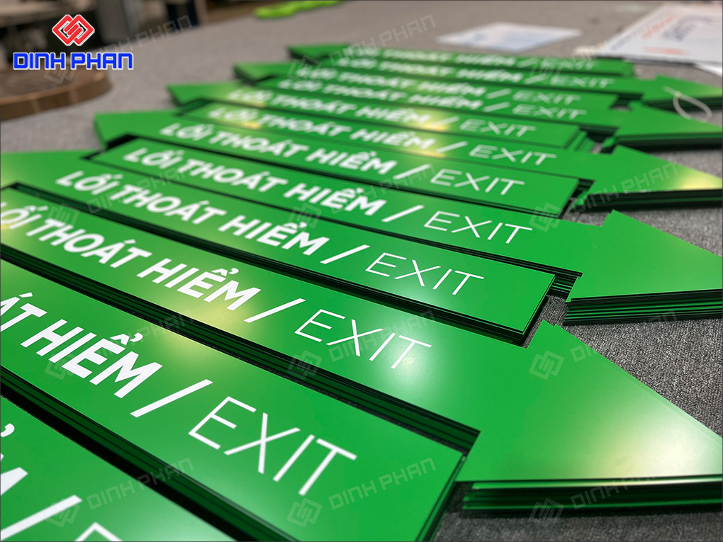 In UV alu Lâm Đồng bền đẹp, sắt nét Bảng chỉ dẫn