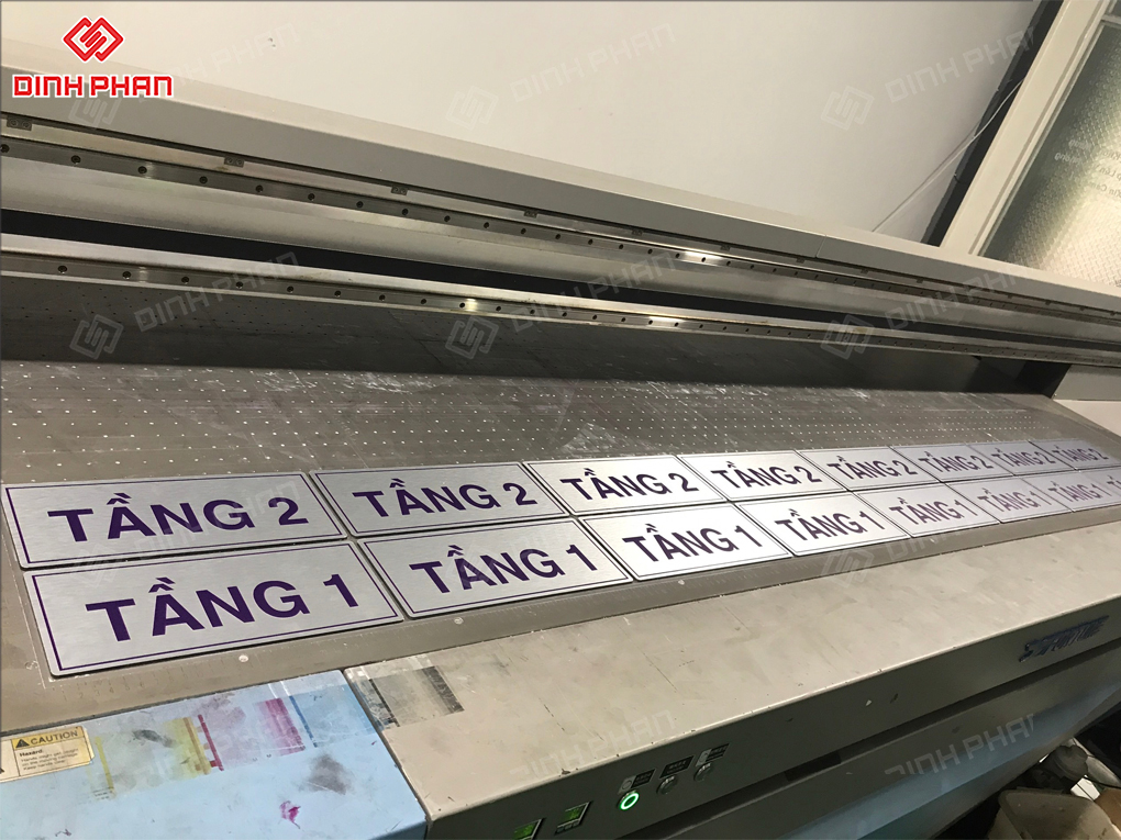 In UV alu Phú Yên sang trọng, bền đẹp Máy in UV phẳng