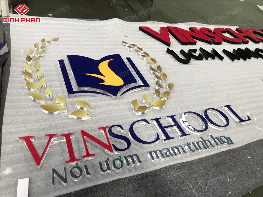 In UV Đà Lạt hiện đại, đa dạng chất liệu với giá tốt Bộ chữ trang trí trong văn phòng