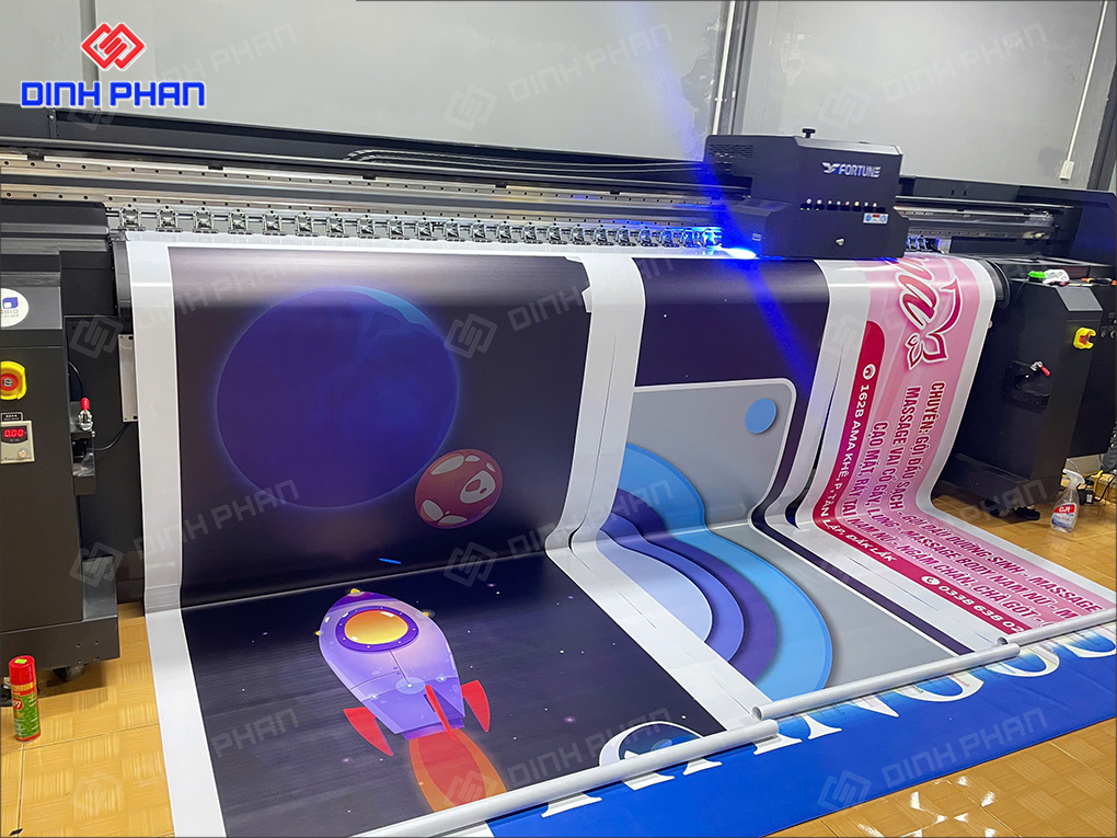 In UV Đà Lạt hiện đại, đa dạng chất liệu với giá tốt Bạt in UV