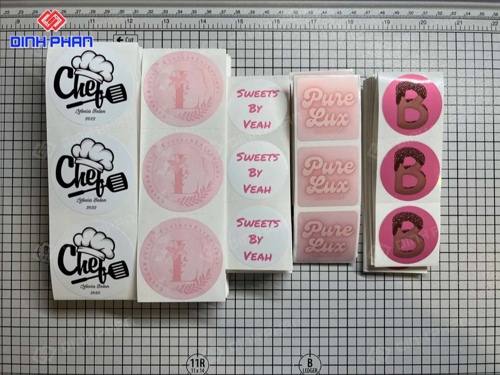 In UV decal Lâm Đồng hiện đại, hiệu quả cho quảng cáo Tem nhãn dán sản phẩm