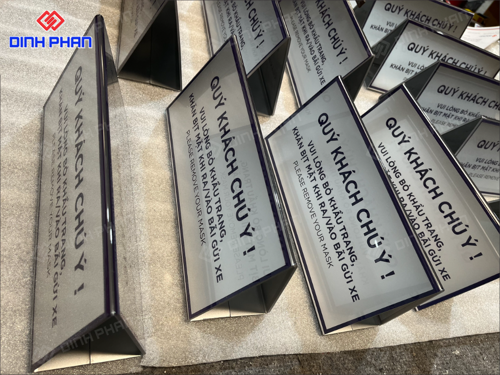 In UV trên mica tại Buôn Ma Thuột