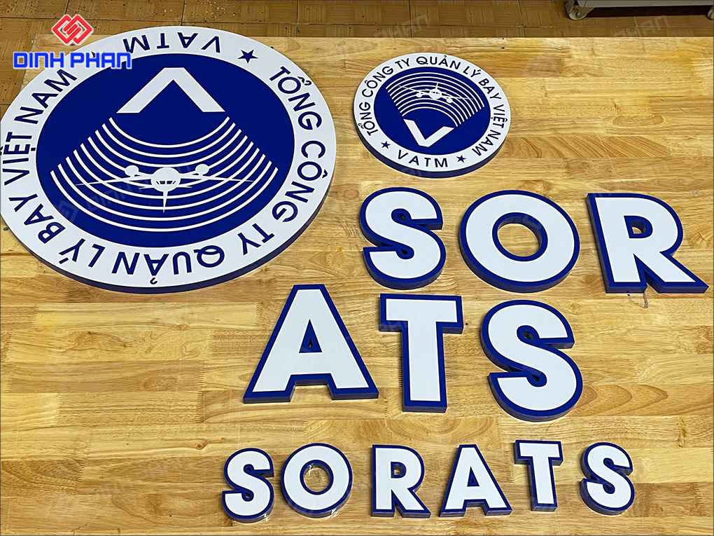 Làm chữ inox Đắk Nông chất lượng cao, giá tốt Bộ chữ bảng hiệu công ty quản lí bay