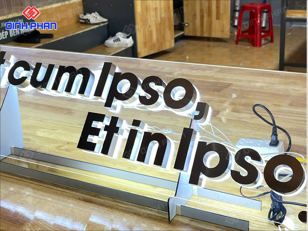 Làm chữ inox Đắk Nông chất lượng cao, giá tốt Chữ inox trắng xước