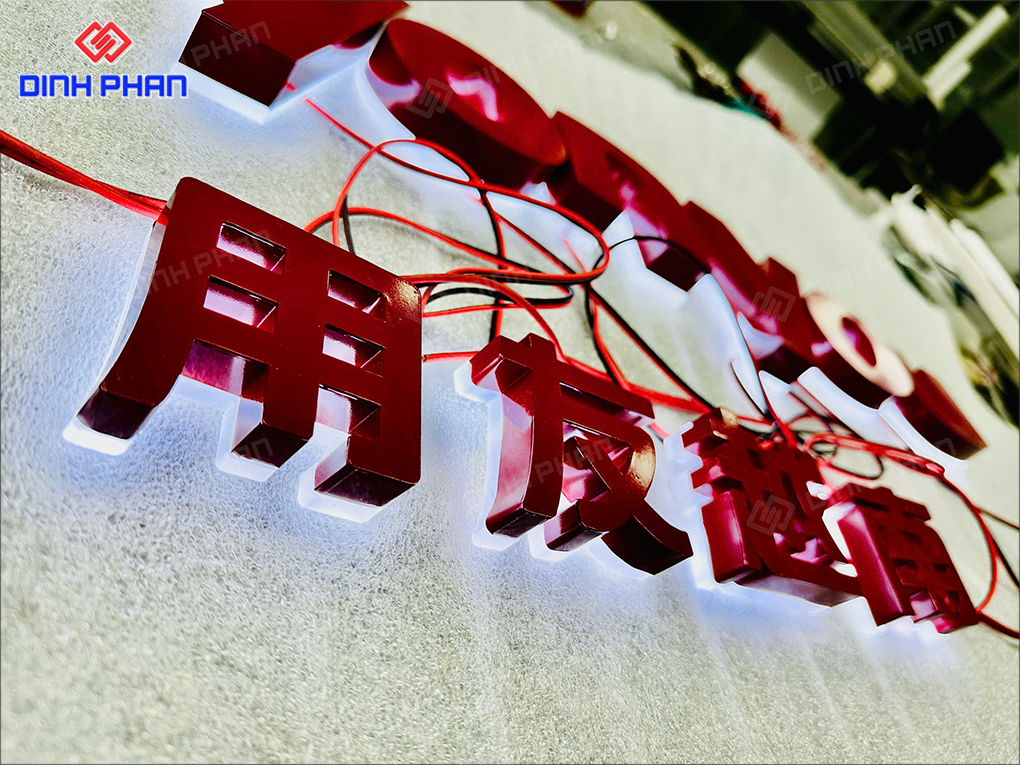 Làm chữ inox Đắk Nông chất lượng cao, giá tốt Chữ inox sáng chân