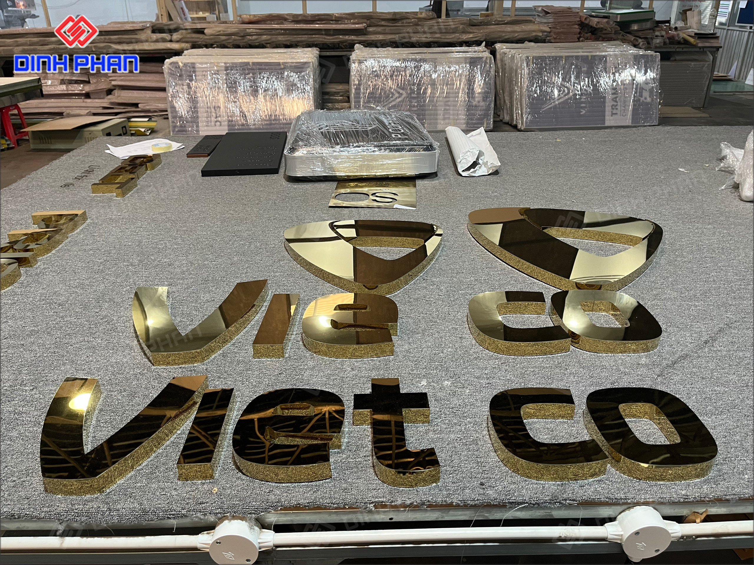 Làm chữ inox Khánh Hòa