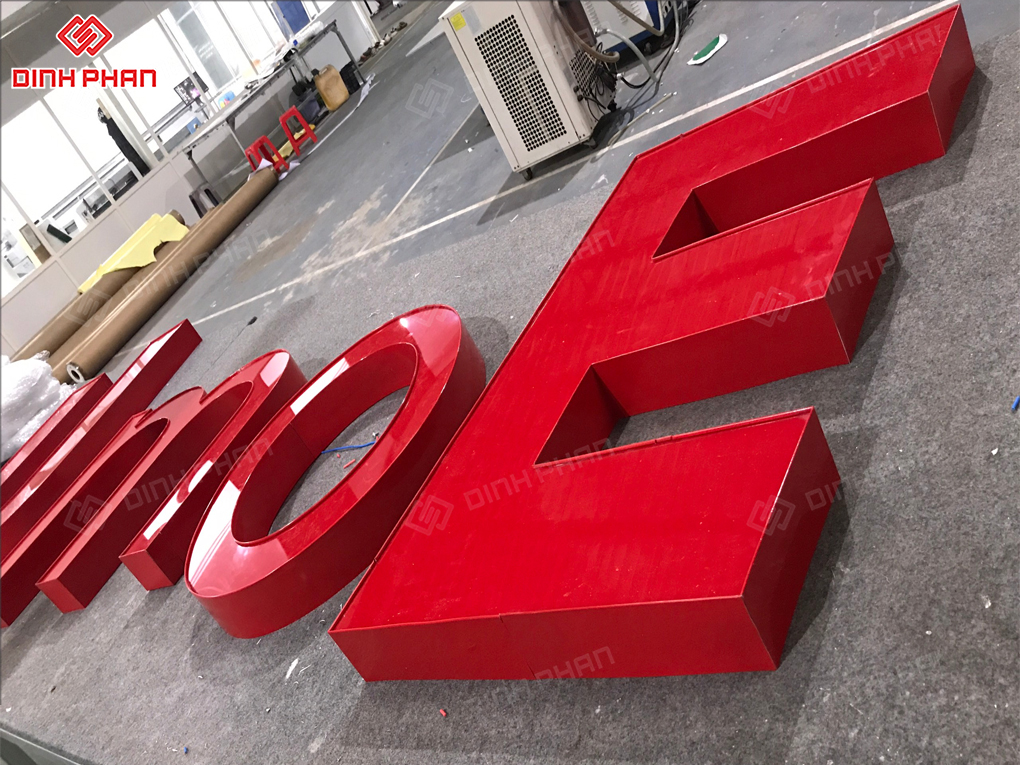 Làm chữ nhôm Đắk Nông bền đẹp, hiện đại Chữ nhôm